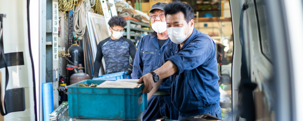 重量物搬入工事